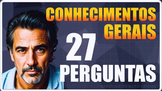 QUIZ CONHECIMENTOS GERAIS  Será Que Você é o Mestre do Saber? 