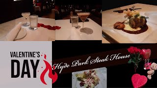 Valentines Day Date Night| Hyde Park Steak House