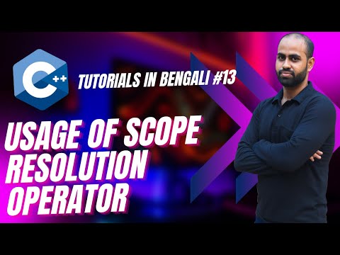 Tutorial #13: C++ Complete Course |Usage of Scope Resolution Operator| C++ Tutorials for Beginners