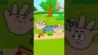Cardboard Car Challenge | Stop for Safety! | Traffic Rules for Kids | Kids Songs #shorts