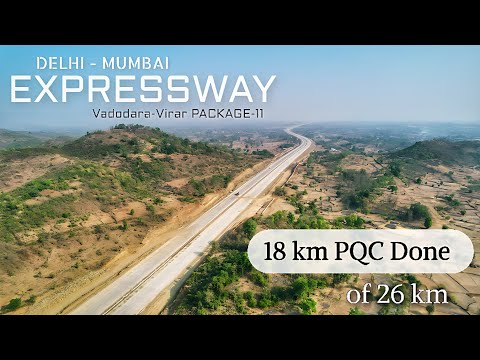 Delhi Mumbai Expressway Vadodara-Virar Update 