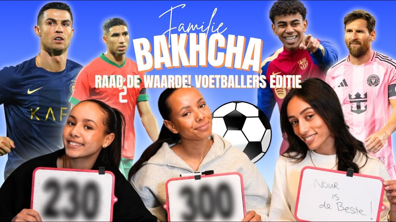 RAAD DE MARTKWAARDE VAN VOETBALLERS...💰