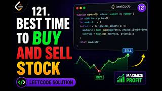 🚀 LeetCode 121: Best Time to Buy and Sell Stock | Optimal O(n) Solution Explained