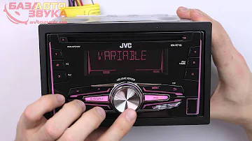 Автомагнитола JVC KW-R710EY Подключение iPod/iPhone