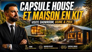 Maisons capsules, maisons en kit : Visite complète d'une Usine en Chine