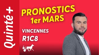 PRONOSTICS QUINTÉ+ DU 1ER MARS À VINCENNES : IDOLA, ON Y CROIT !