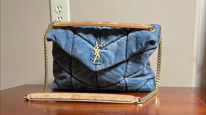 YSL TOY LOULOU PUFFER DENIM Review