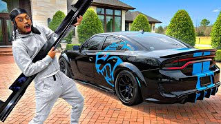INSTALLED SIDE SKIRTS ON MY HELLCAT CHARGER😱