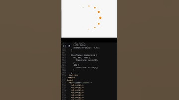 Loading Animation | HTML CSS JS