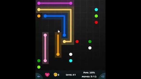 flow game facebook - 11 x 11 mania level 41 Connect the dots