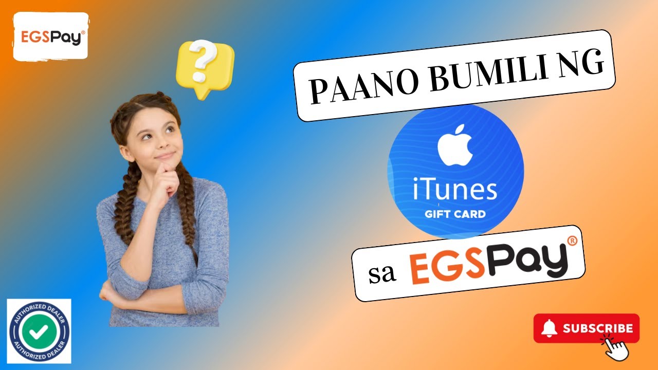 Paano bumili ng iTunes Gift Card sa EGSPay