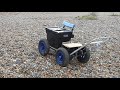 Four wheel electric barrow tackles shingle beach