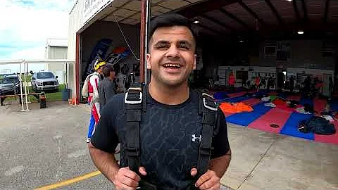 Aarij Khan - Tandem Skydive at Skydive Indianapolis