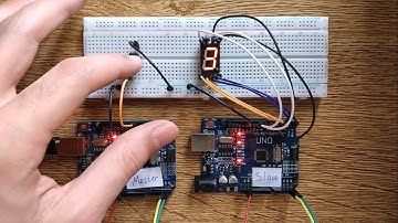 [Arabic] Arduino I2C Communication from Master to Slave
