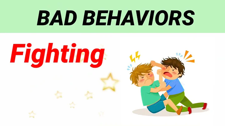 Good behavior and Bad behavior | Good & Bad behavior | Good behavior vs Bad behavior