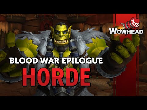 Blood War Epilogue Horde Cutscene - Spoiler (Patch 8.3)