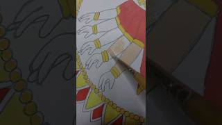 ?Navratri painting  design #shorts #viral #trending