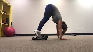 Sliding Ab Pike Ups | Top Knot Strong