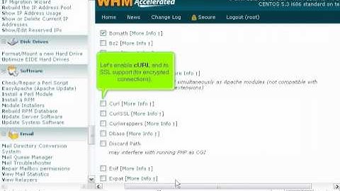 How to rebuild Apache and PHP in WHM - Canadian Web Hosting
