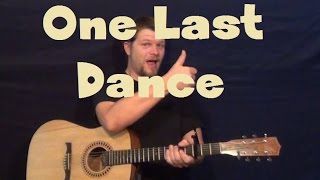 One Last Dance (R5) Easy Strum Fingerstyle How to Play Tutorial