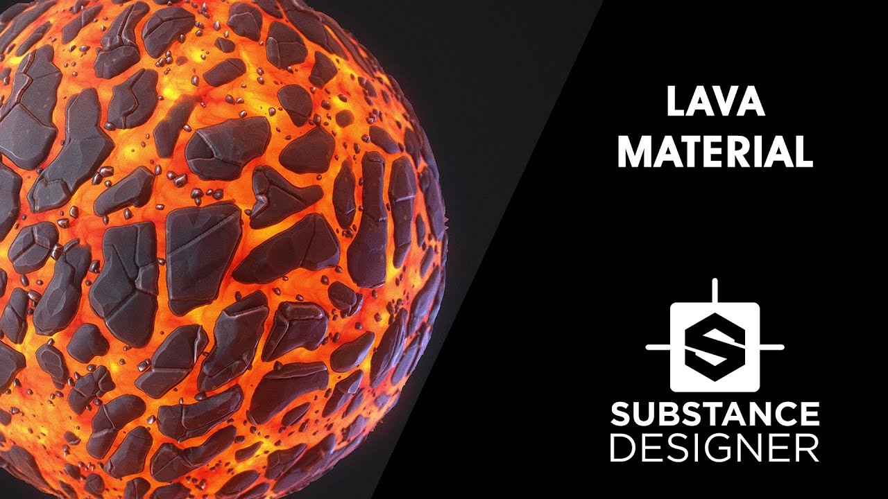 Substance Designer - Lava Material - YouTube