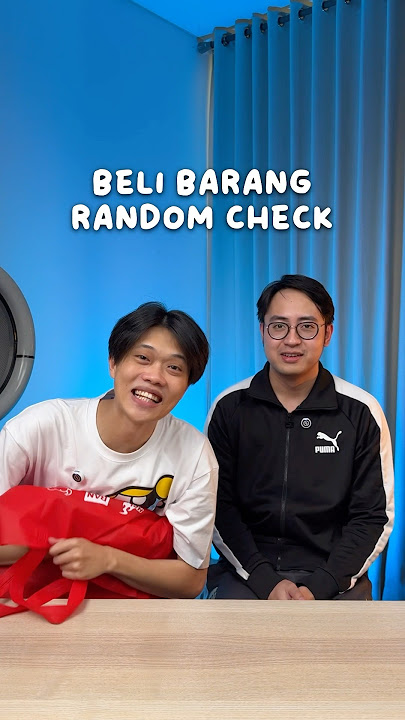 UNBOXING RANDOM ITEMS WITH BANG MEDY ⁠@MedyRenaldy 🤙🏻😋