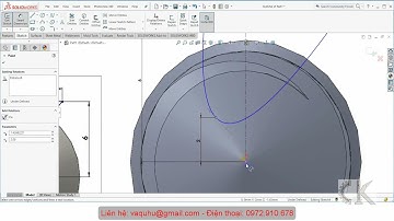 Solidworks - Hướng dẫn vẽ cây Taro ren - THE TARO