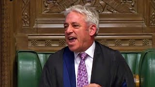 Speaker Bercow in furious exchange with MP on his last day