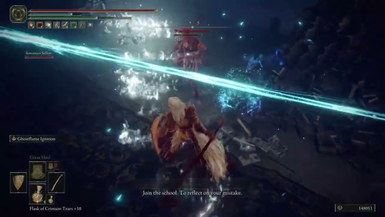 Witch-Hunter Jerren - With Sorceress Sellen - Raya Lucaria Academy - Elden Ring