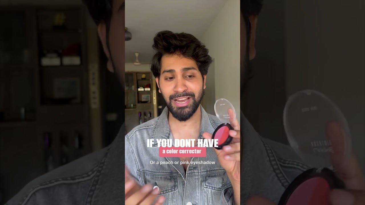 Если у вас нет корректора цвета, вот лучший лайфхак для макияжа!
