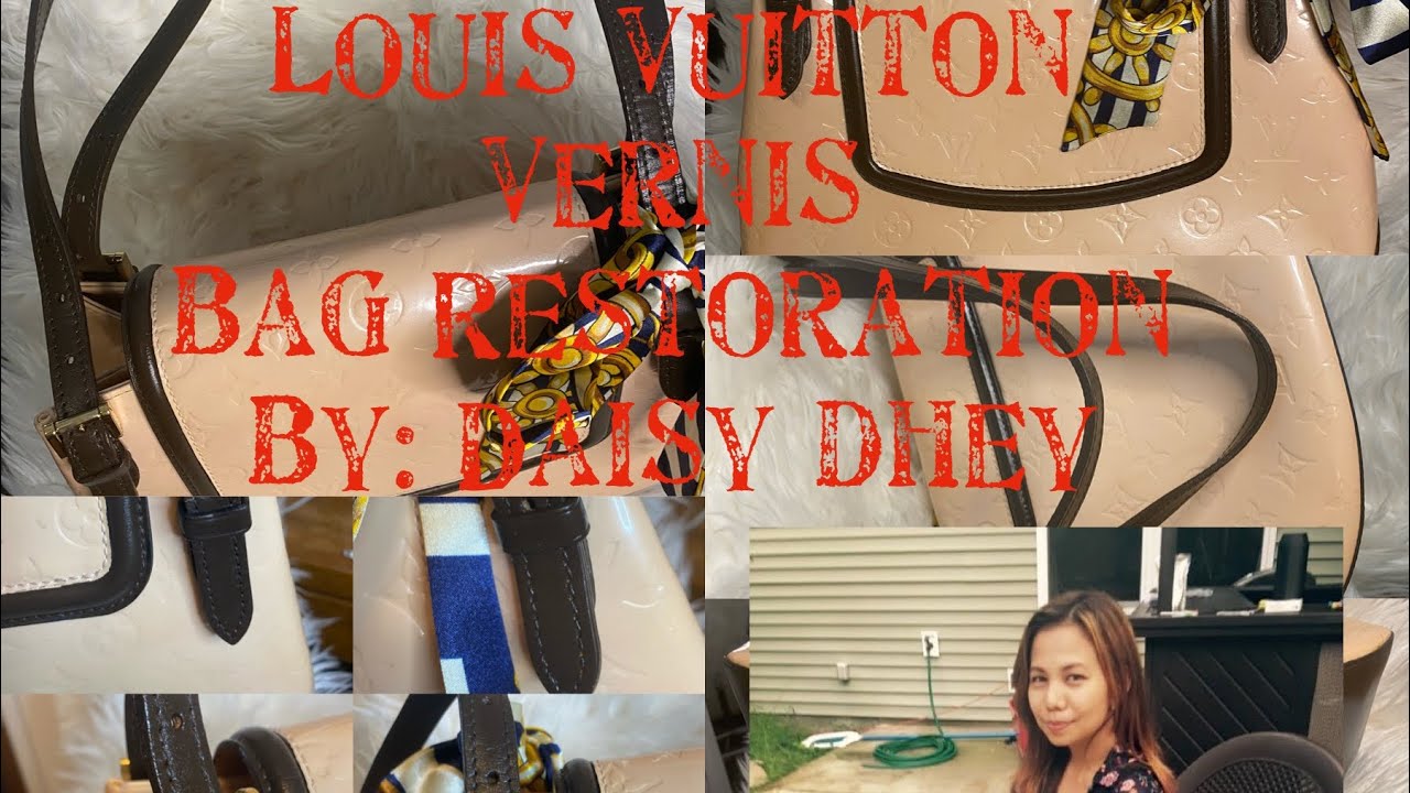 DIY Bag Restoration / How i Paint Preloved Louis Vuitton Vernis