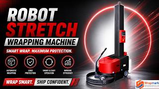 Robot Stretch Wrapping Machine | Automatic Pallet Stretch Wrapping Solution for Industrial Packaging