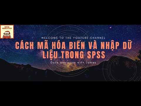 Video Data Course: Bài 3 : Mã hóa các biến và nhập dữ liệu... - youtube