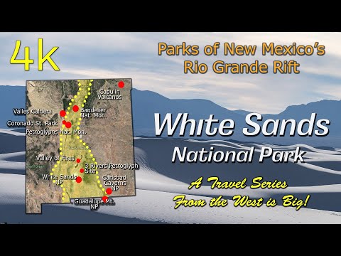 Vidéo: Parc national de White Sands : le guide complet