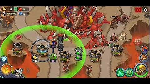 King Of Defense Battle Frontier - World 1 Stage 18 - Nightmare