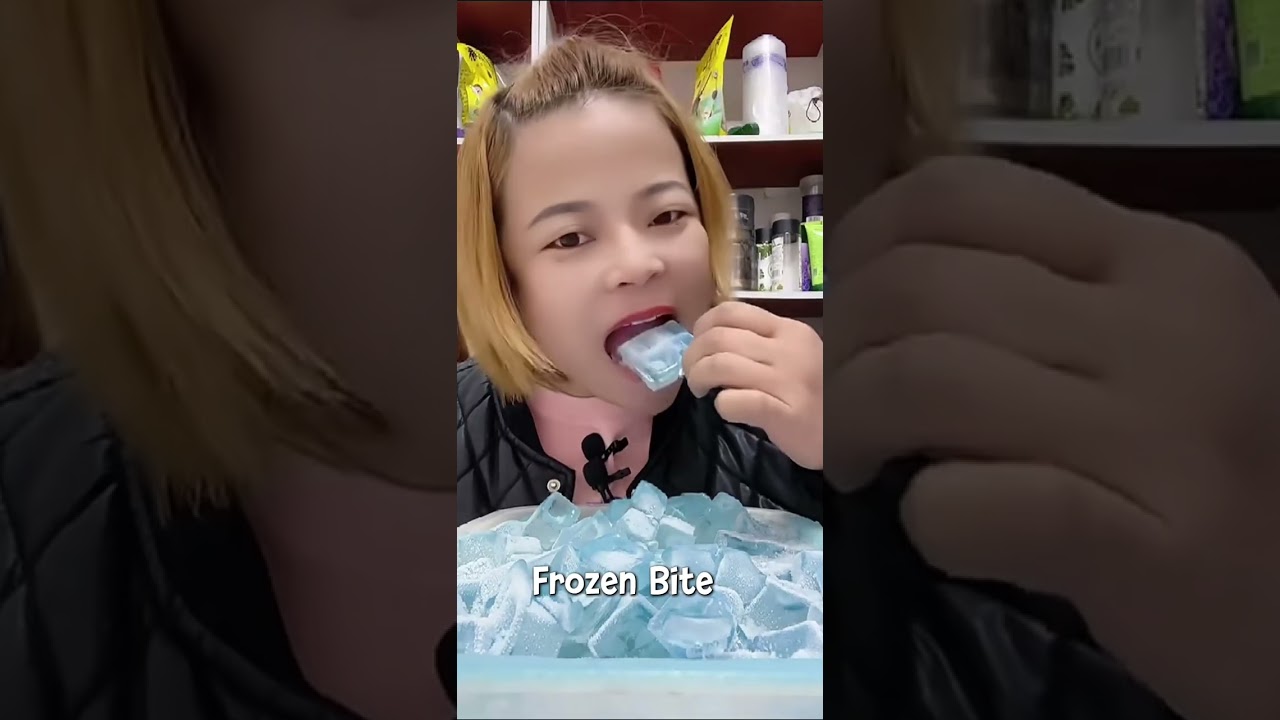 CLEAR ICE / HARD ICE / CRUNCHY ICE EATING ASMR 