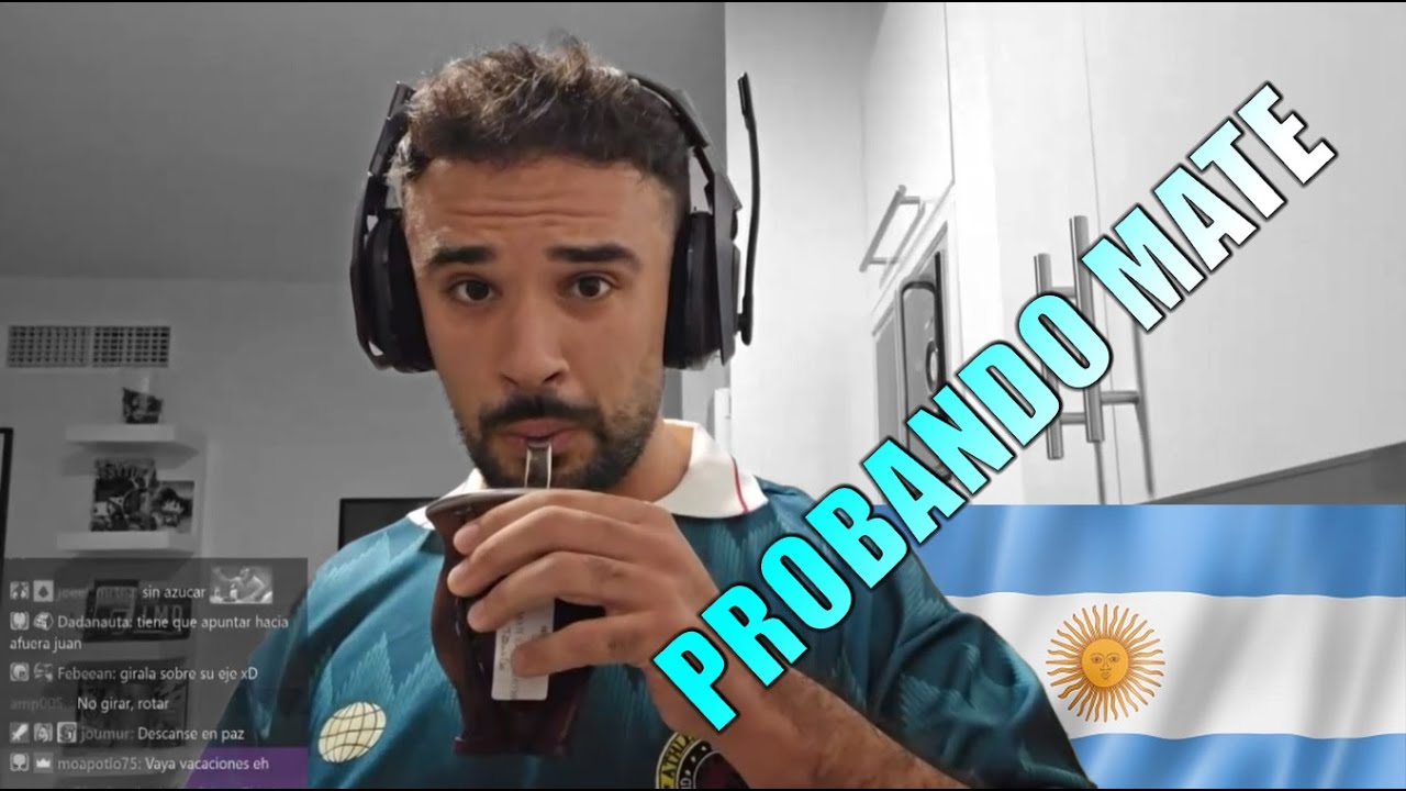 MI PRIMERA VEZ PROBANDO MATE || ILLOJUAN