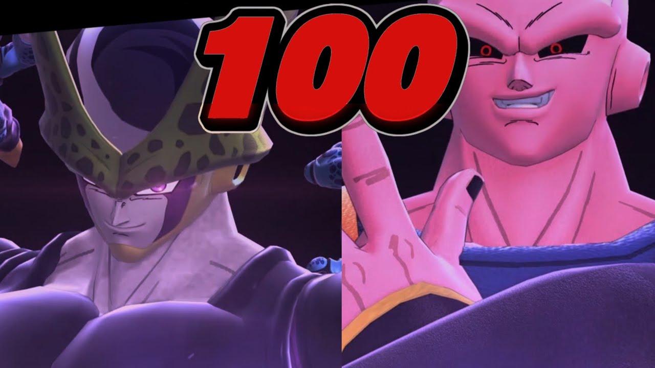 Reaching Level 100 for Reworked Cell and Buuhan Dragon Ball: The Breakers