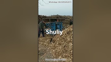 Wood Peeling Machine in Action - Efficient Debarking Process