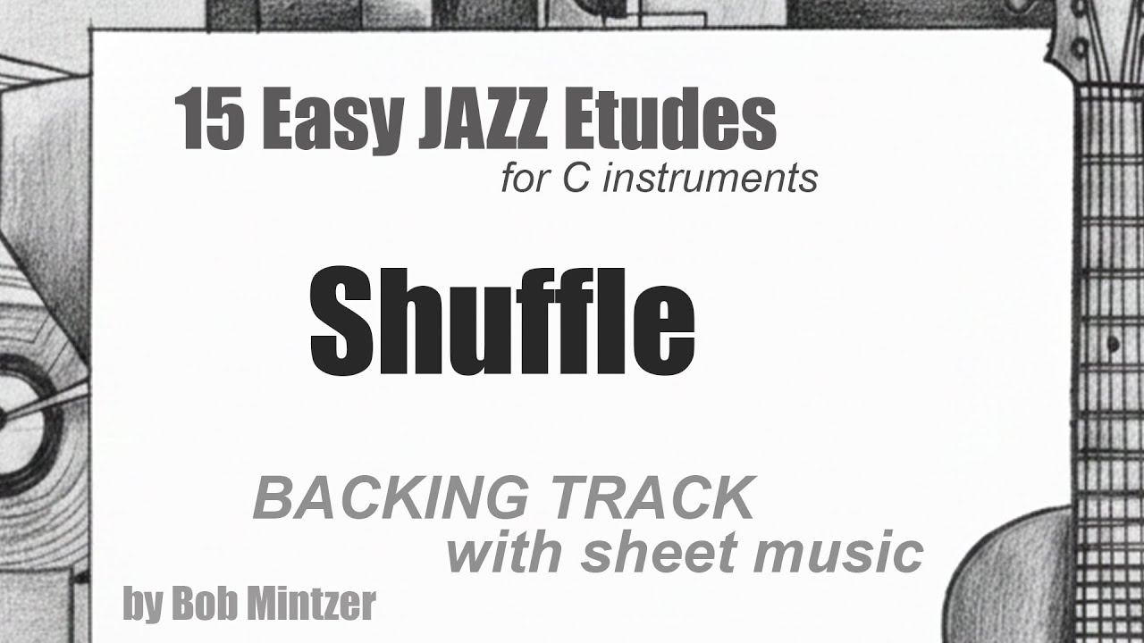 08 Shuffle  -  jazz etude backing track