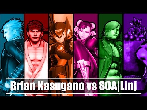 UMvC3 (FT 10) - Brian Kasugano vs SOA|Linj