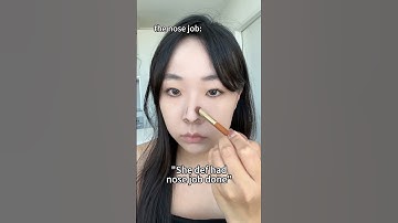 snatched nose contour #nosecontour #makeuptutorial