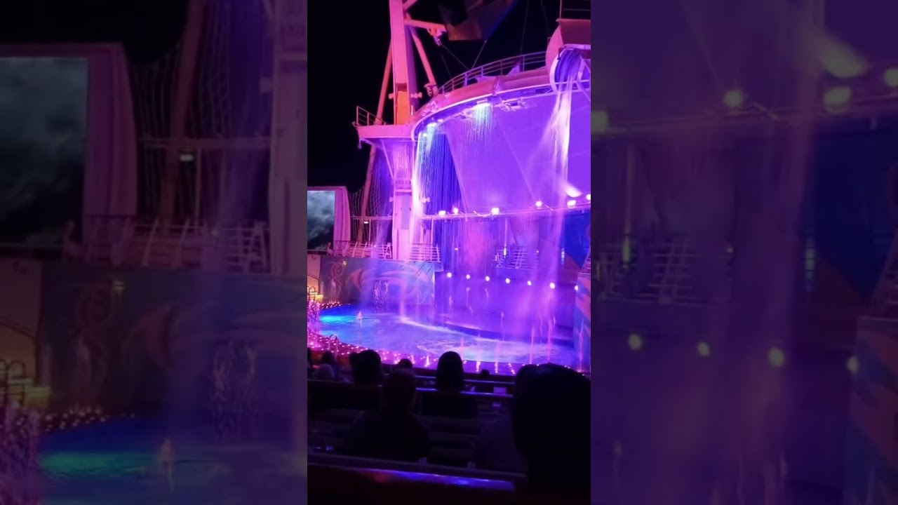 El Acua show del Allure of the Seas