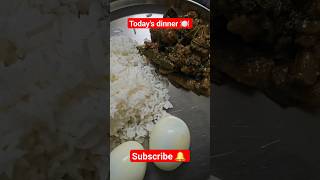 todays dinner ? || viral food shorts mushroom egg dinner dinnerplate dinnerrecipe foodie