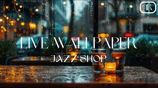 🎷✨ Relaxing Jazz Shop Live Wallpaper | Cozy Ambience & Smooth Vibes 🌙🎵 screenshot 3