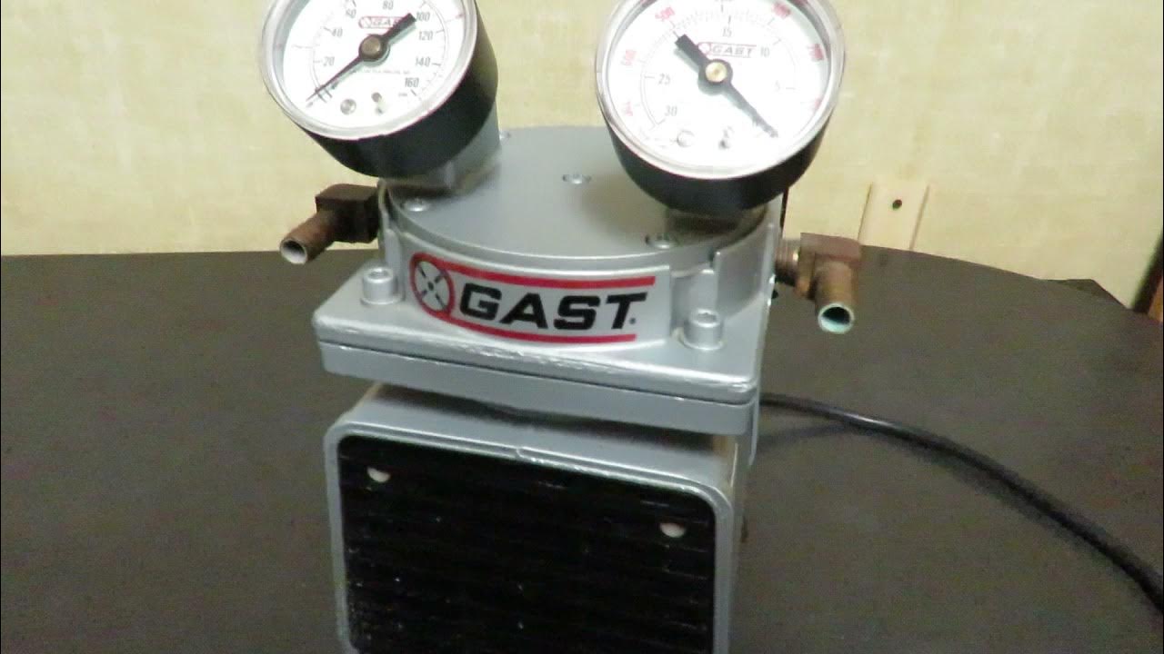 Gast DOAP104AA Vacuum Pump Air Compressor YouTube