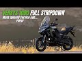 Kawasaki Versys 1000 Stripdown Service | Cone Set, Fork Seal, Throttle Body, Brake Bleed & More!