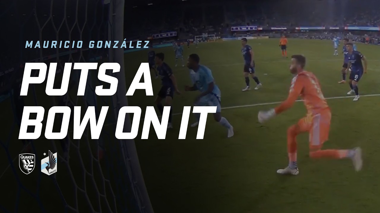 MNUFC GOAL! González Adds Another versus San Jose