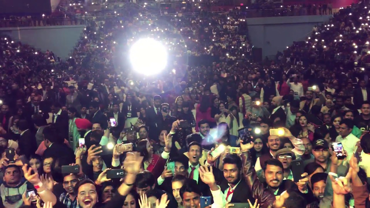 Packed show at Thyagaraj Sports complex