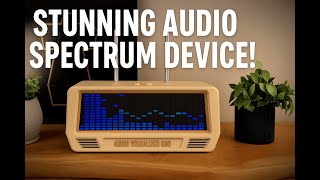 Audio Visualizer C90 - Handcrafted Real-time LED Music Spectrum Device